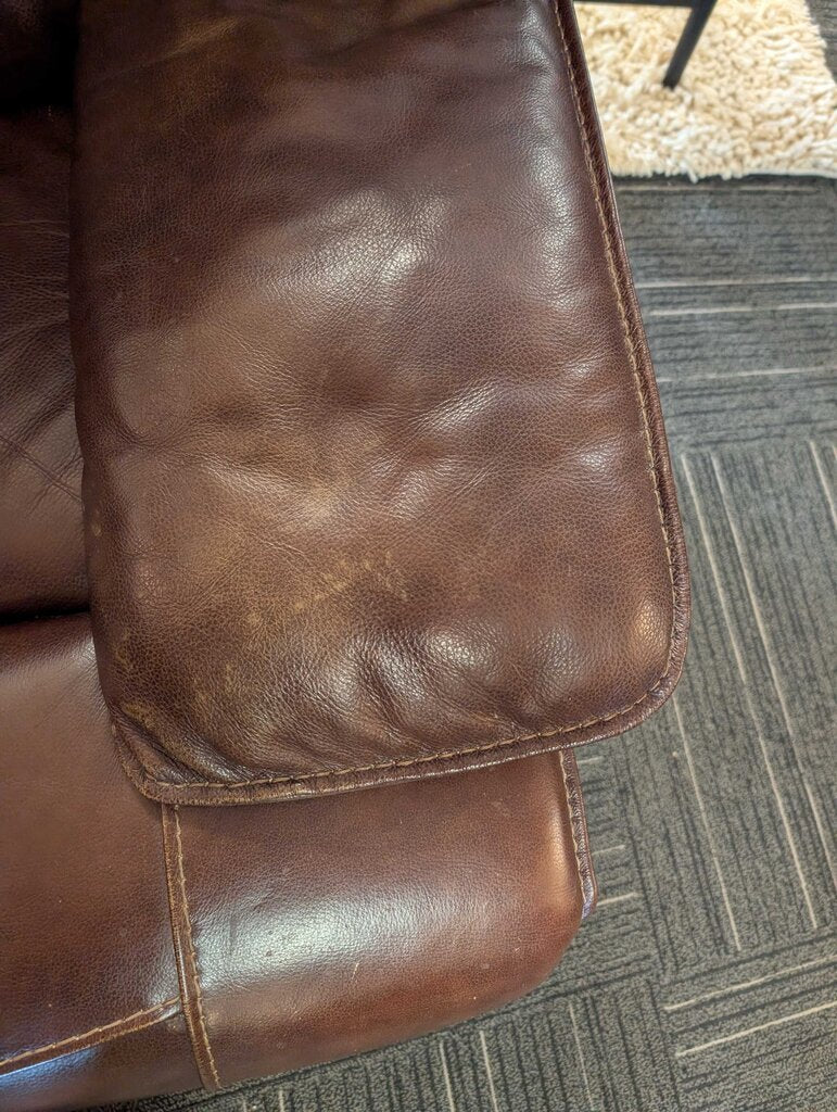 Leather Power Recliner