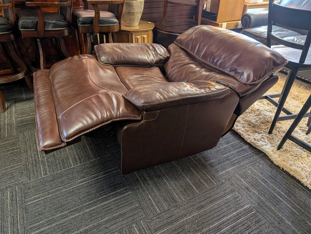 Leather Power Recliner