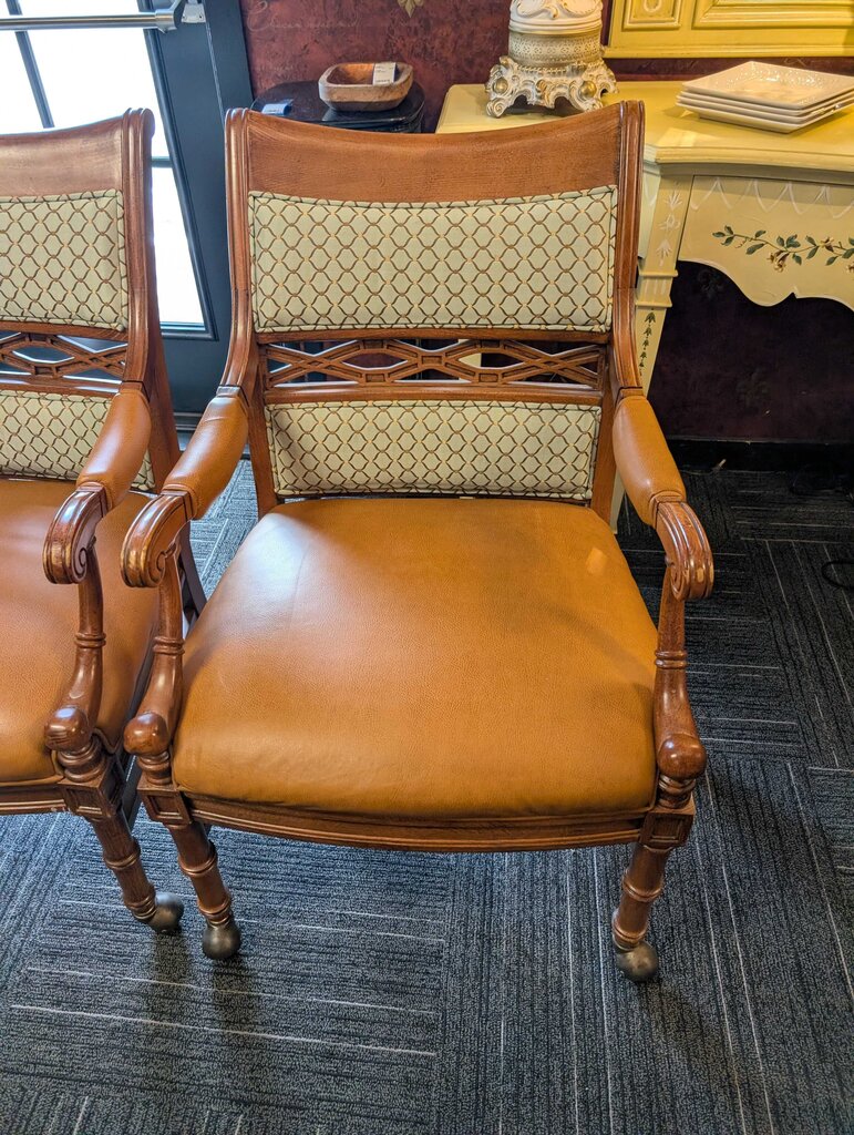 Pair Of Formal Armchairs