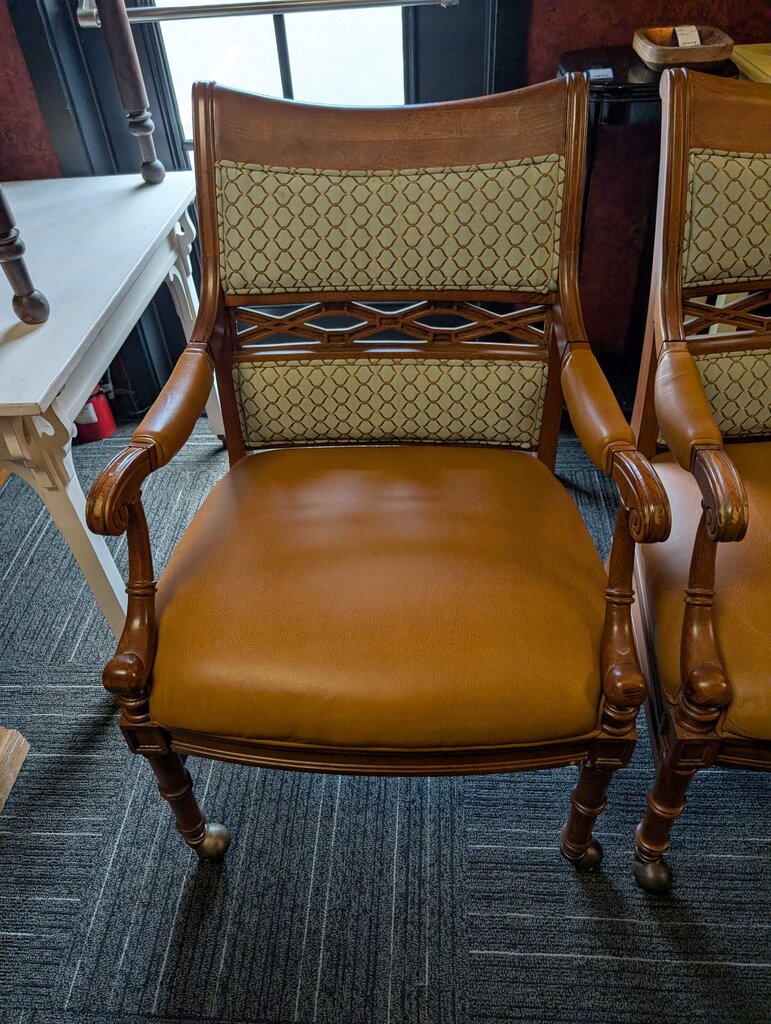 Pair Of Formal Armchairs