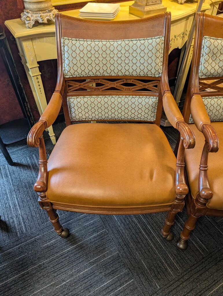 Pair Of Formal Armchairs