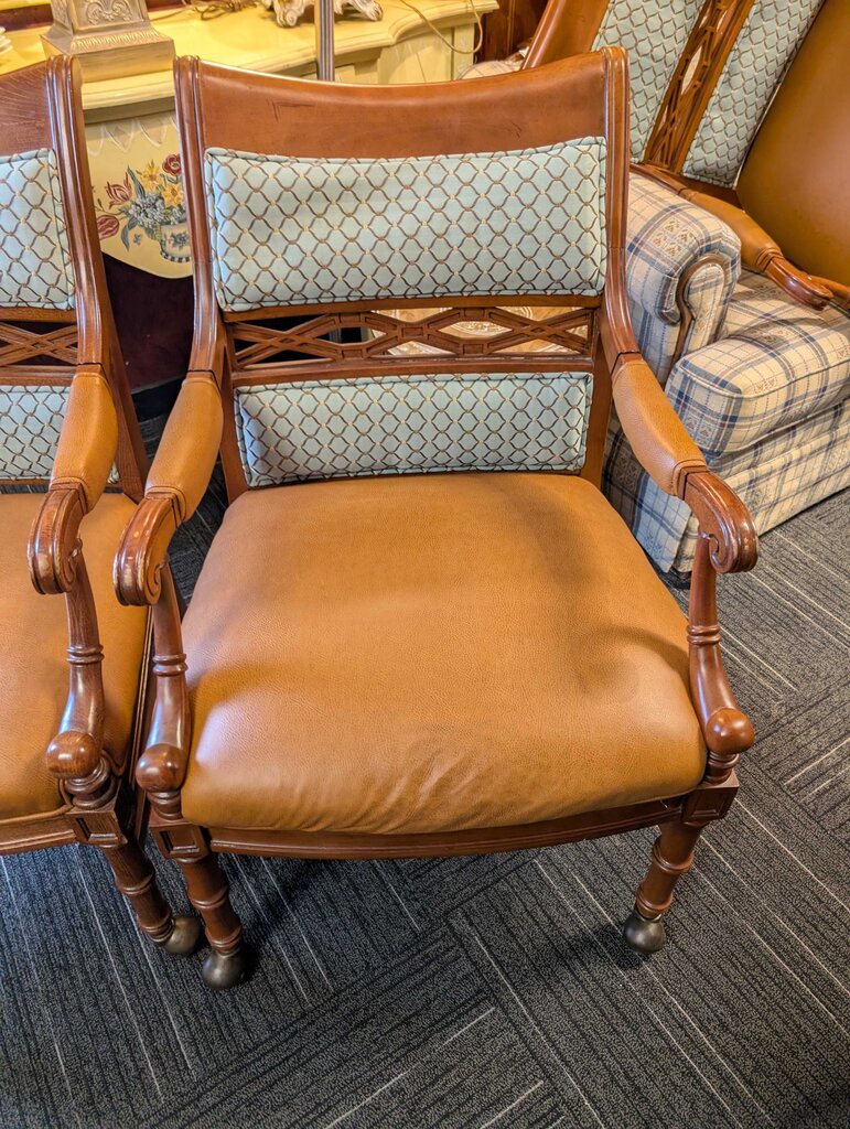 Pair Of Formal Armchairs