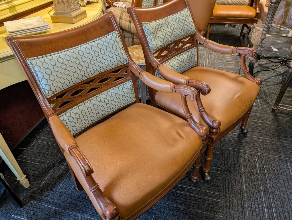 Pair Of Formal Armchairs