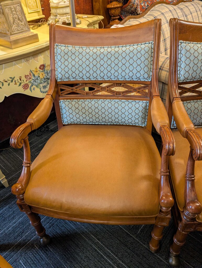Pair Of Formal Armchairs