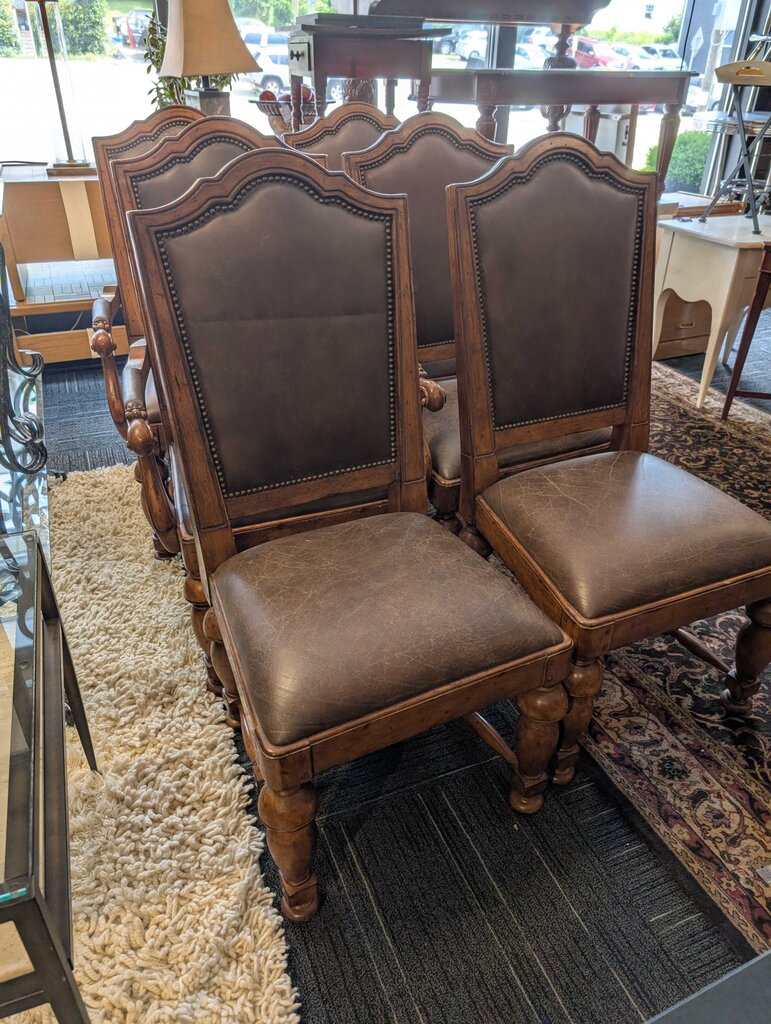 Six Country French Chairs