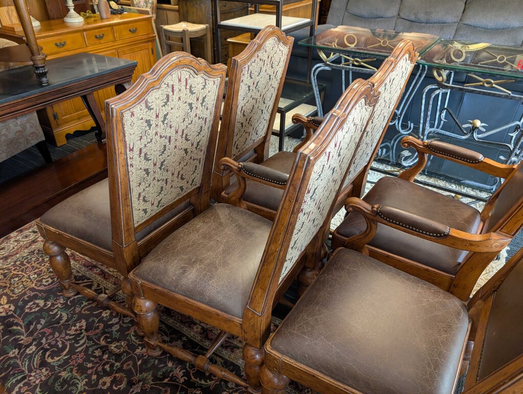 Six Country French Chairs