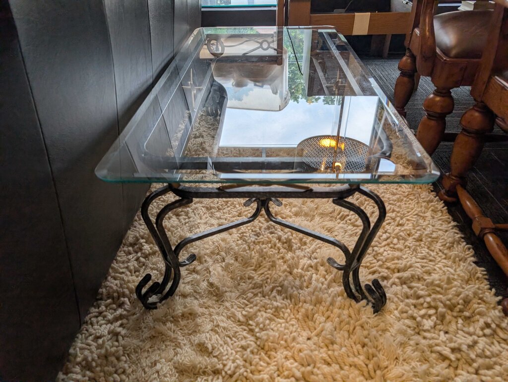 Glass Top Coffee Table