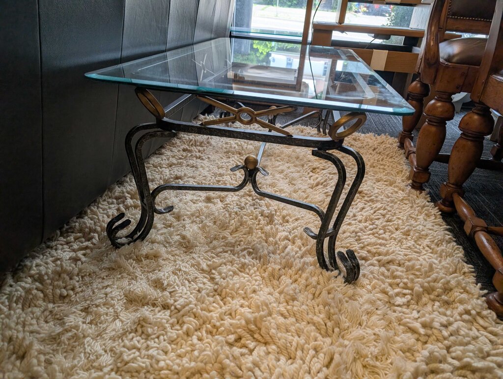 Glass Top Coffee Table