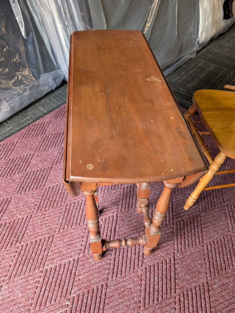 Vintage Gate leg Drop leaf Table
