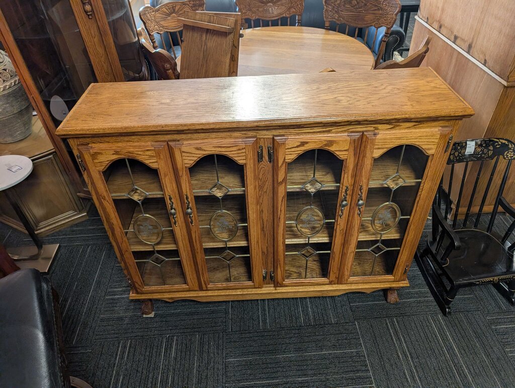Vintage Oak Bookcase