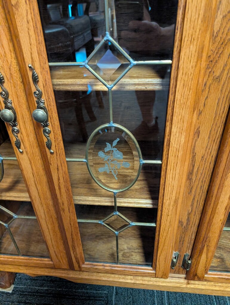 Vintage Oak Bookcase