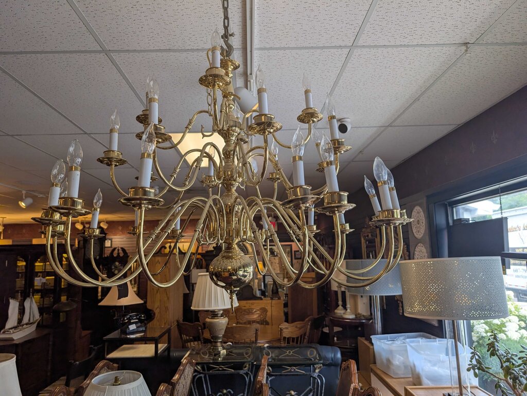 Brass Chandelier