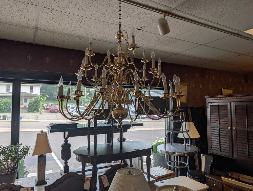 Brass Chandelier