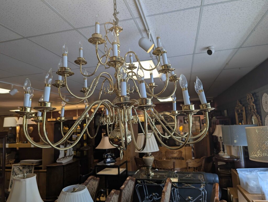 Brass Chandelier
