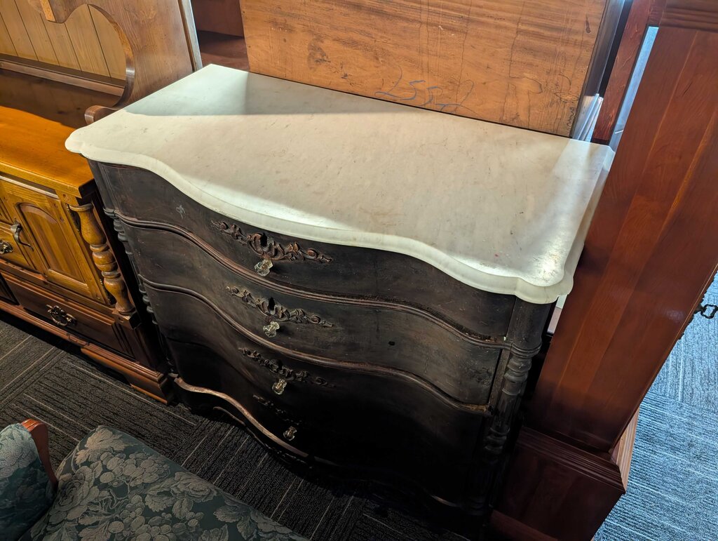 Antique Marble Top Dresser