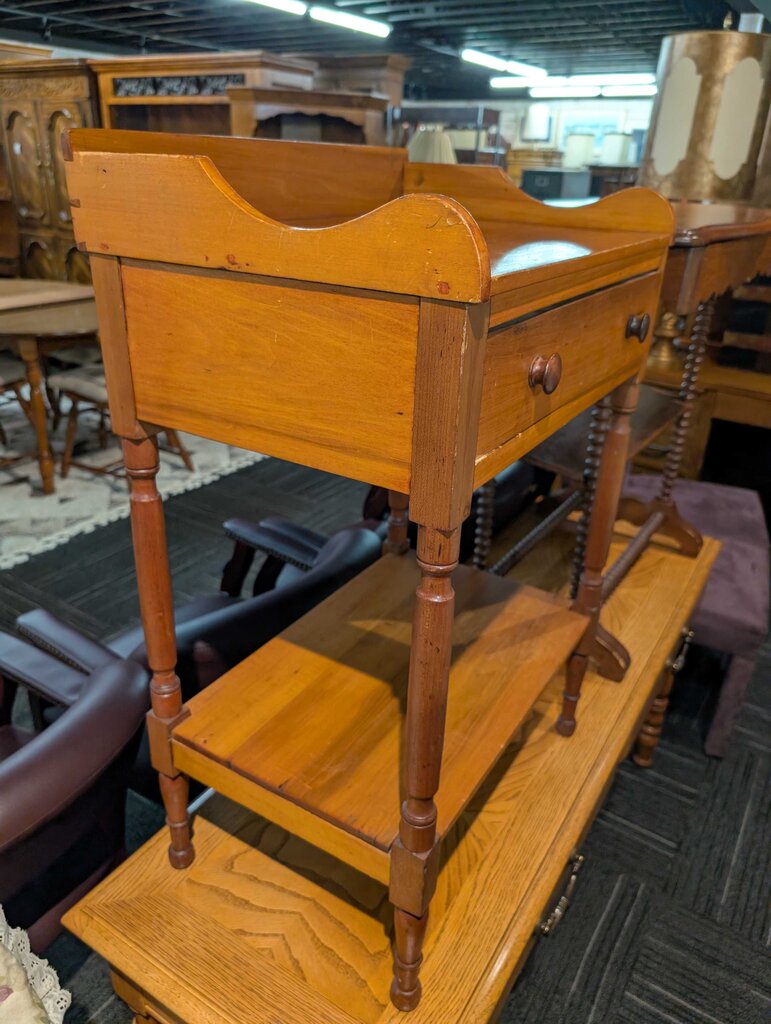 Antique One Drawer Stand