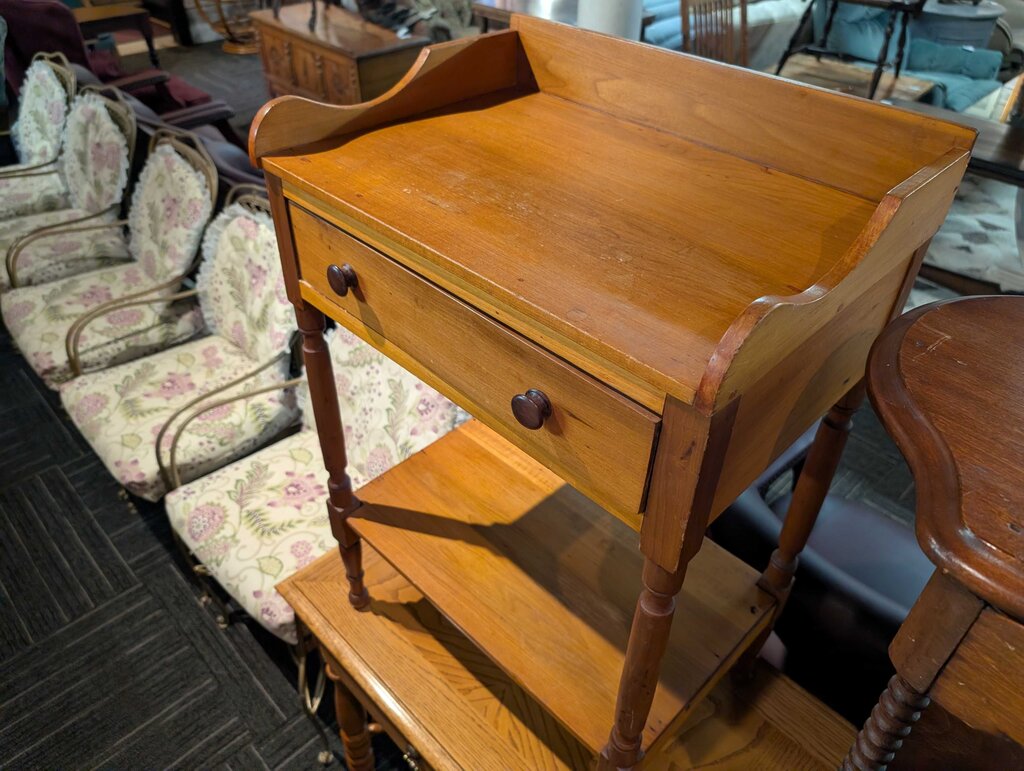 Antique One Drawer Stand