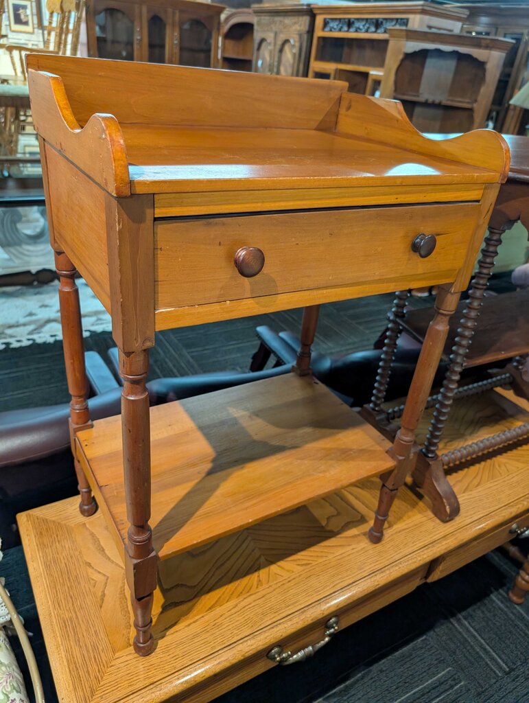 Antique One Drawer Stand