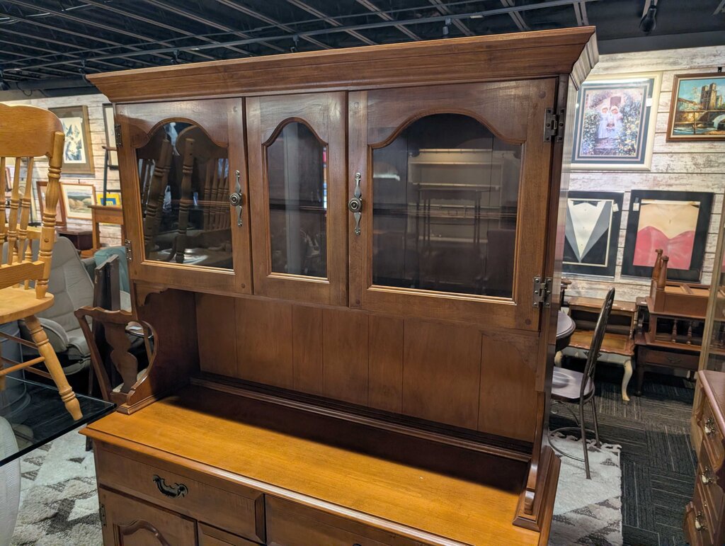 Vintage Maple Hutch By Hale