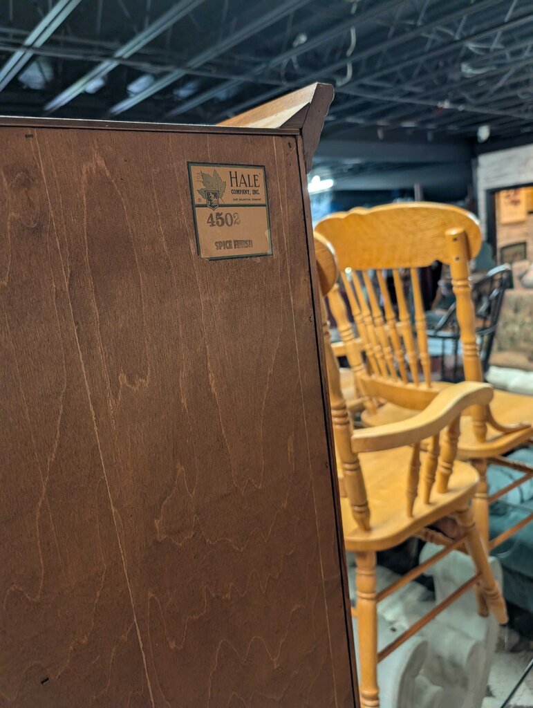 Vintage Maple Hutch By Hale