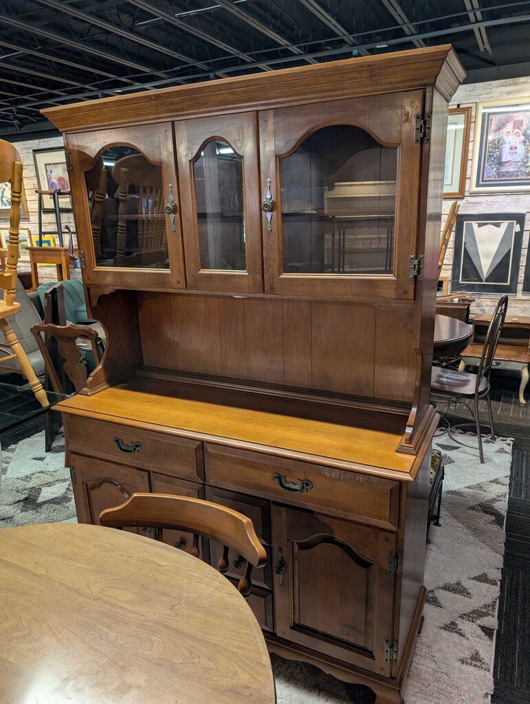 Vintage Maple Hutch By Hale