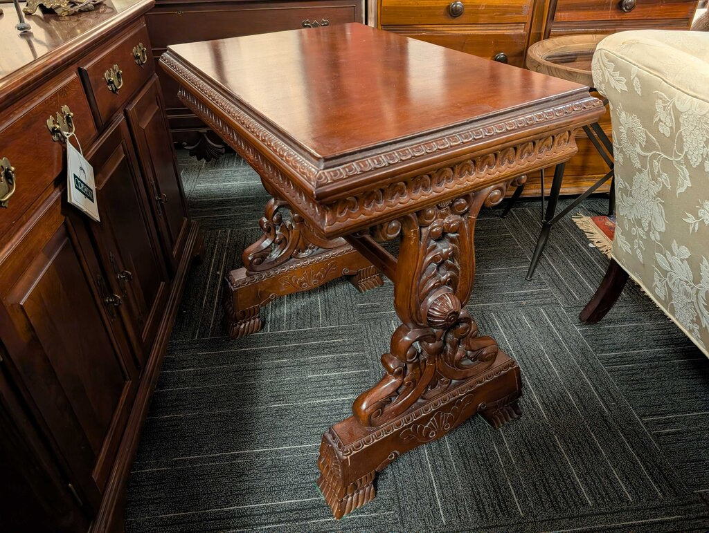 Carved Entry Table