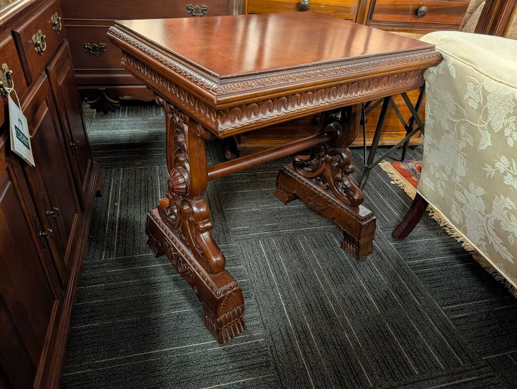 Carved Entry Table