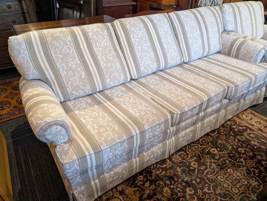 Vintage Striped Sofa
