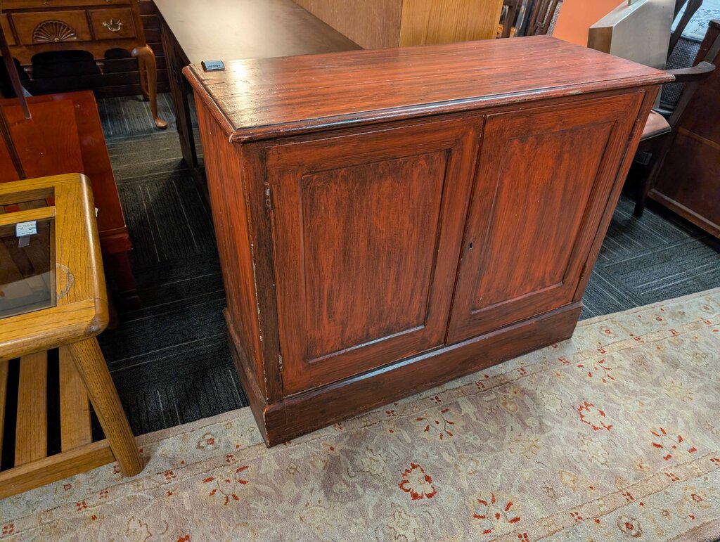 Country Style Two Door Cabinet