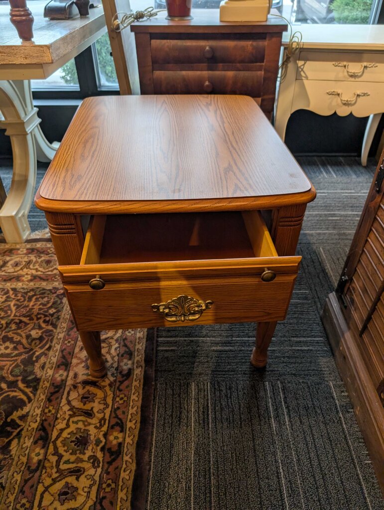 Oak Side Table