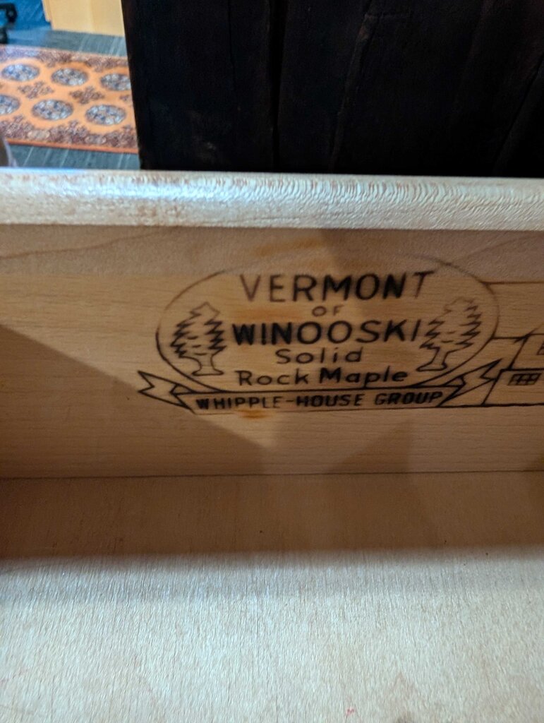 Solid Maple Chest Of Drawers