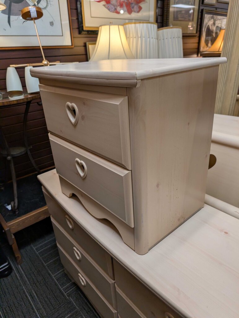 Knotty Pine Finish Nightstand