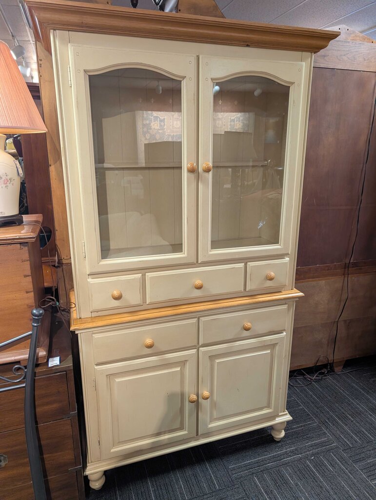 Country Style China Cabinet