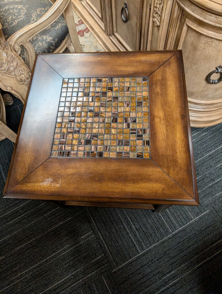Mosaic Top Side Table