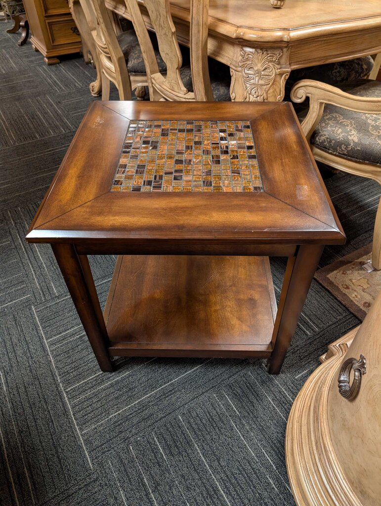 Mosaic Top Side Table