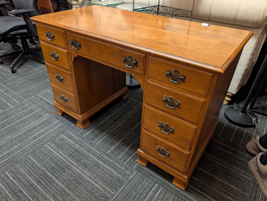 Solid Maple Desk by Ethan Allen