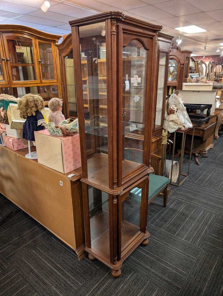 Small Lighted Curio Cabinet