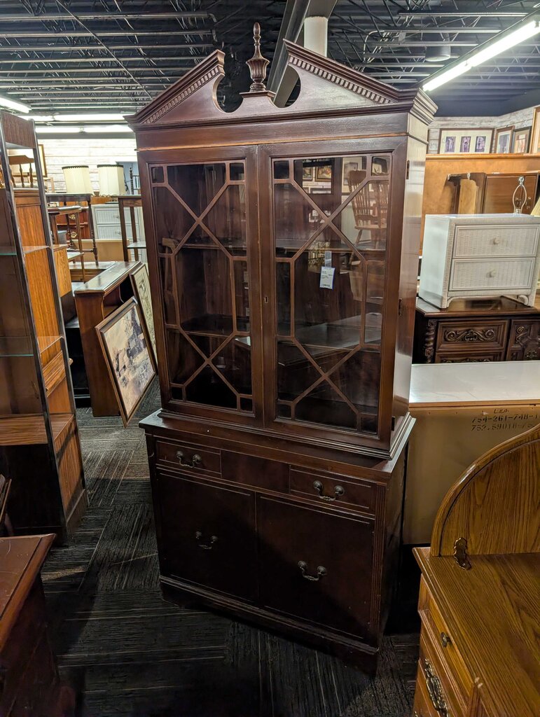Mahogany China Cabinet