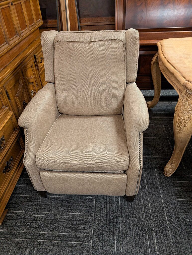 Beige Recliner