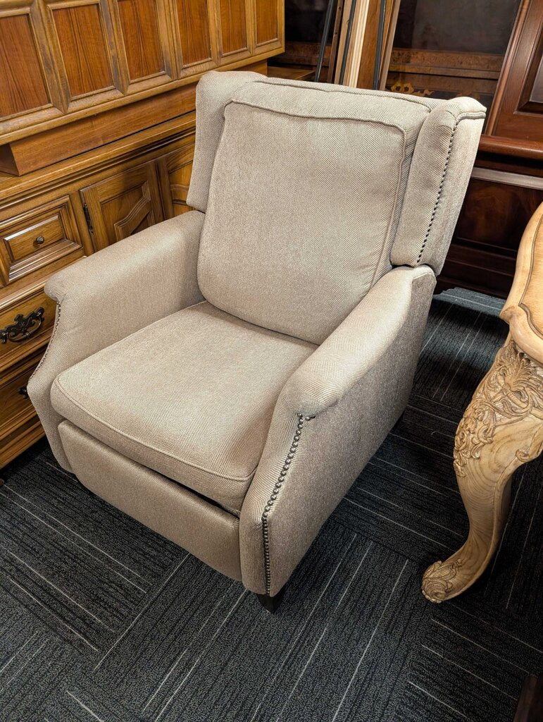 Beige Recliner