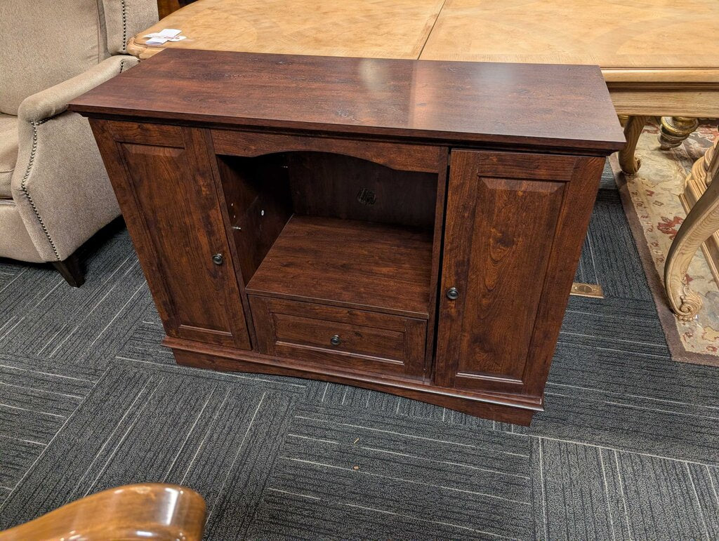 Particle Board Media Stand