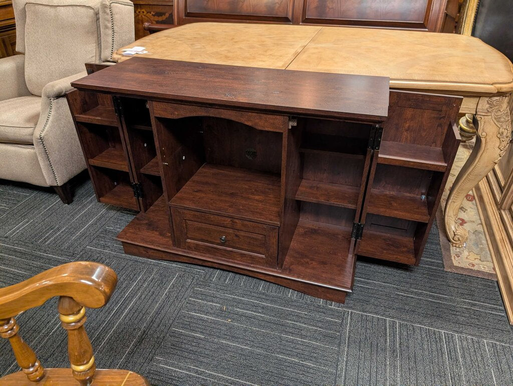 Particle Board Media Stand