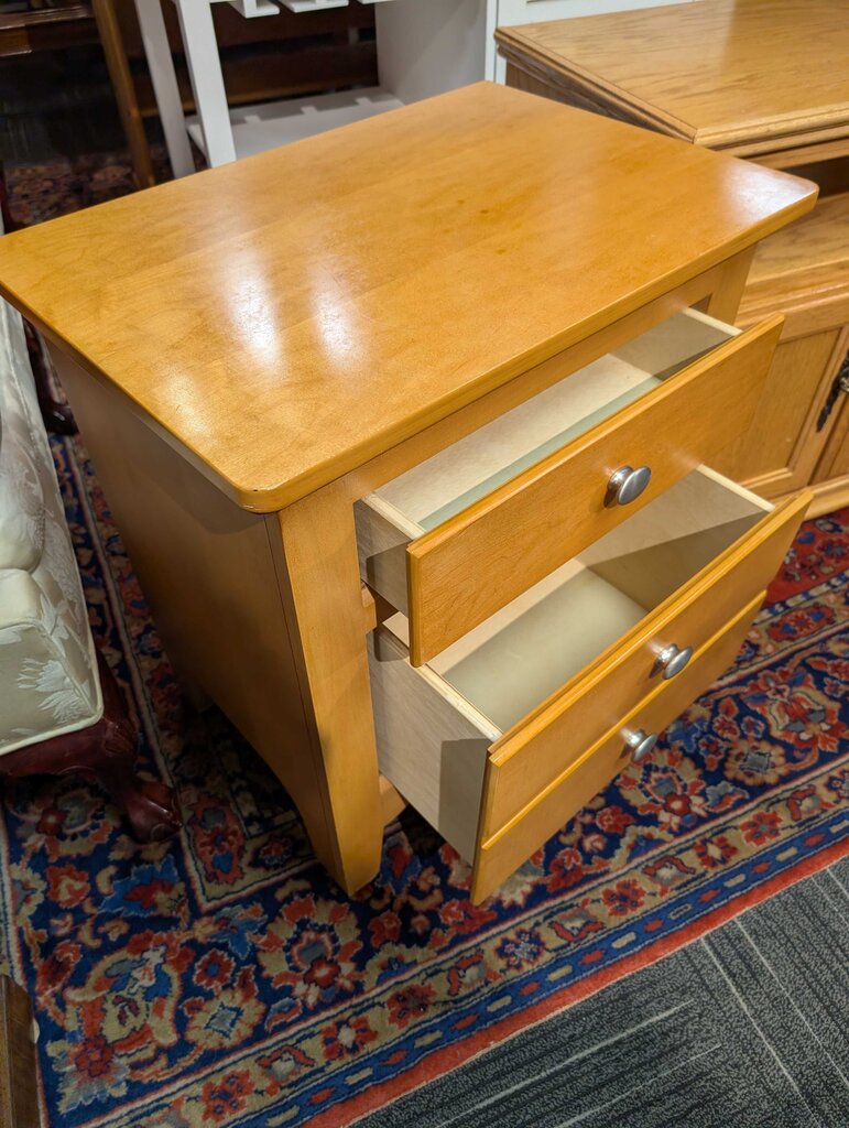 Two Drawer Nightstand