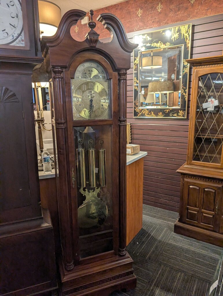 Ridgeway Cherry Grandfather Clock