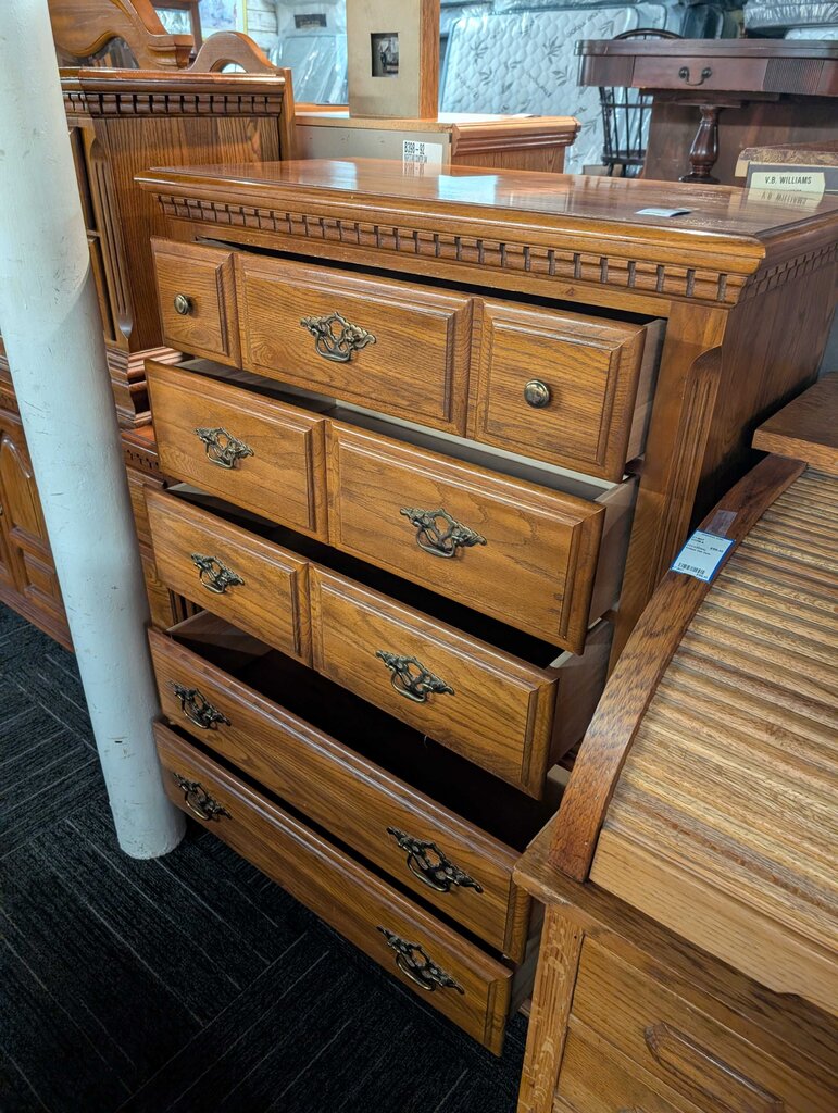 Oak Chest Of Drawers
