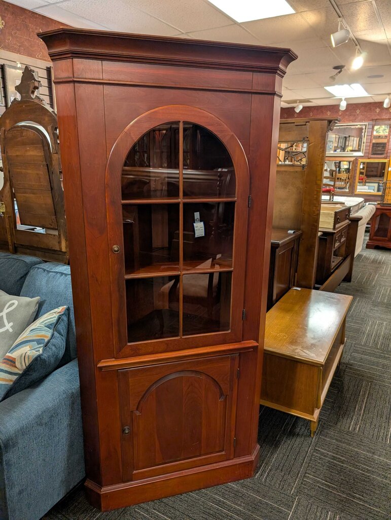 Cherry Corner Cabinet