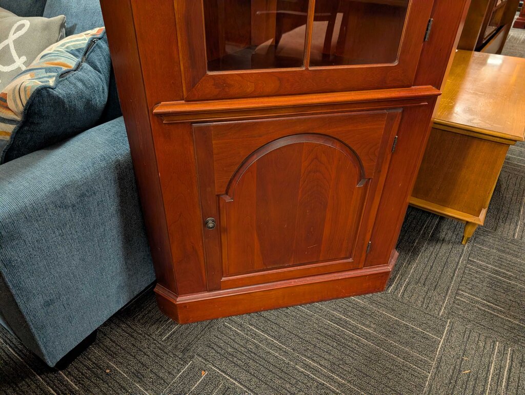 Cherry Corner Cabinet