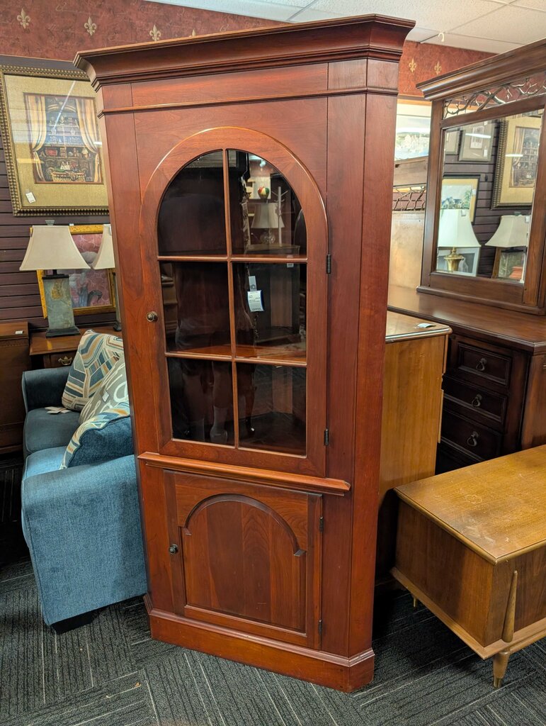 Cherry Corner Cabinet