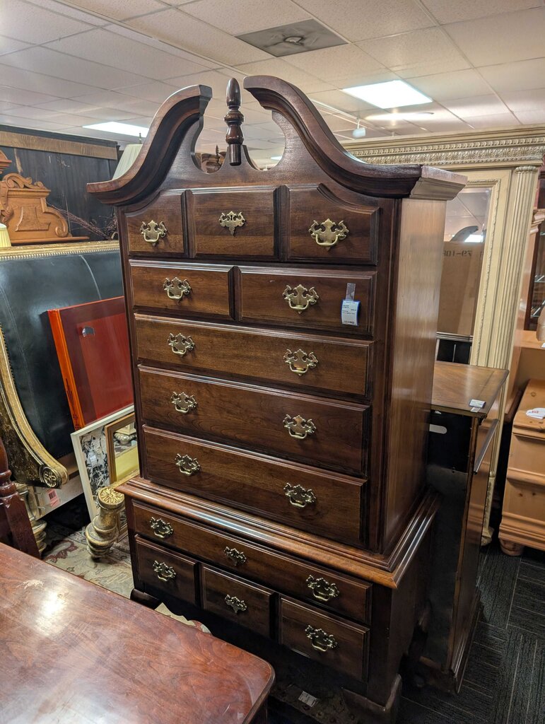 Cherry Highboy Chest