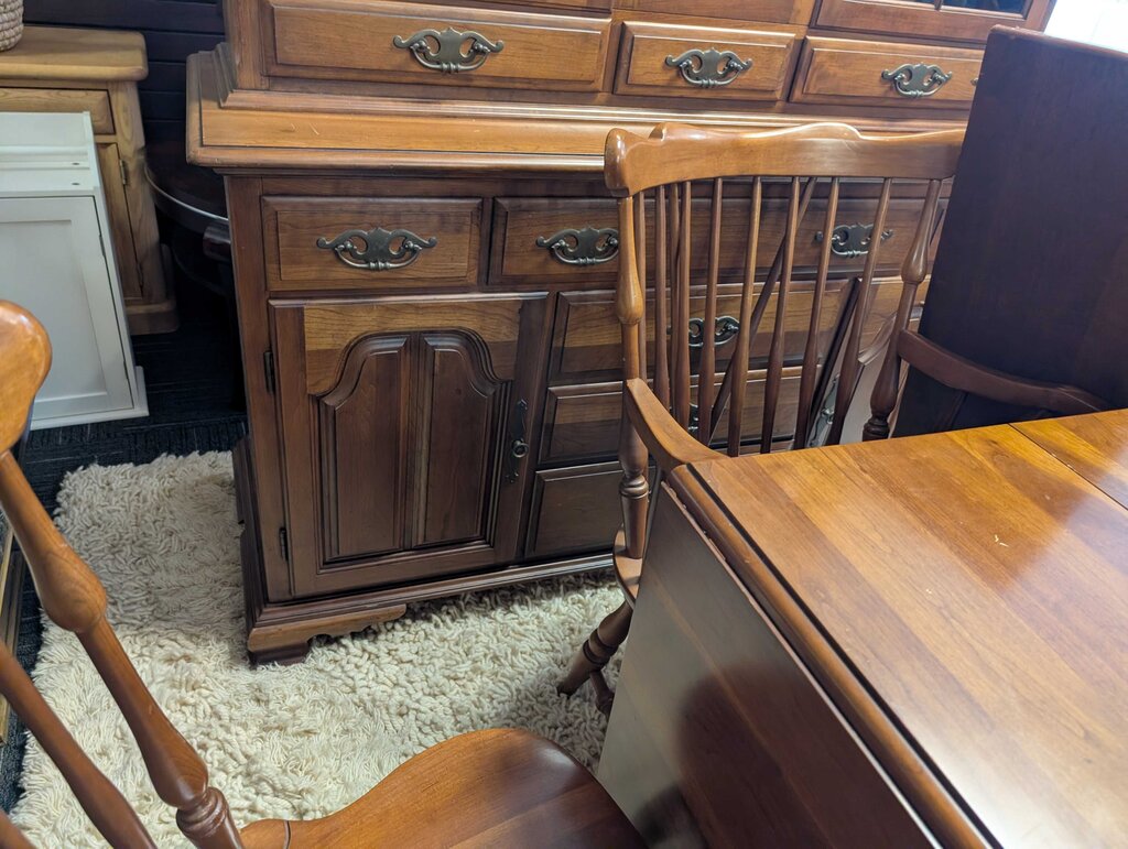 Solid Cherry China Cabinet
